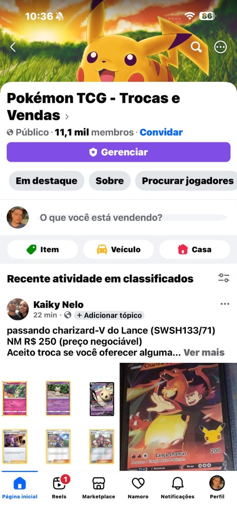 Print do Grupo Facebook com 11.1 mil membros