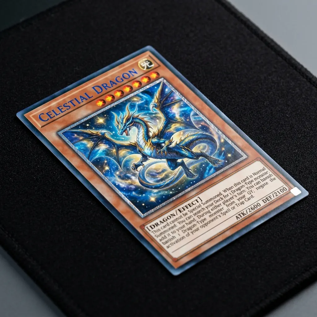 Exemplo de carta Near Mint